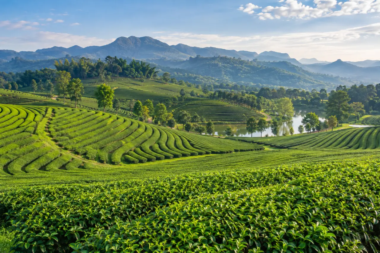 ไร่ชาฉุยฟง สถานที่ท่องเที่ยวจังหวัดเชียงราย